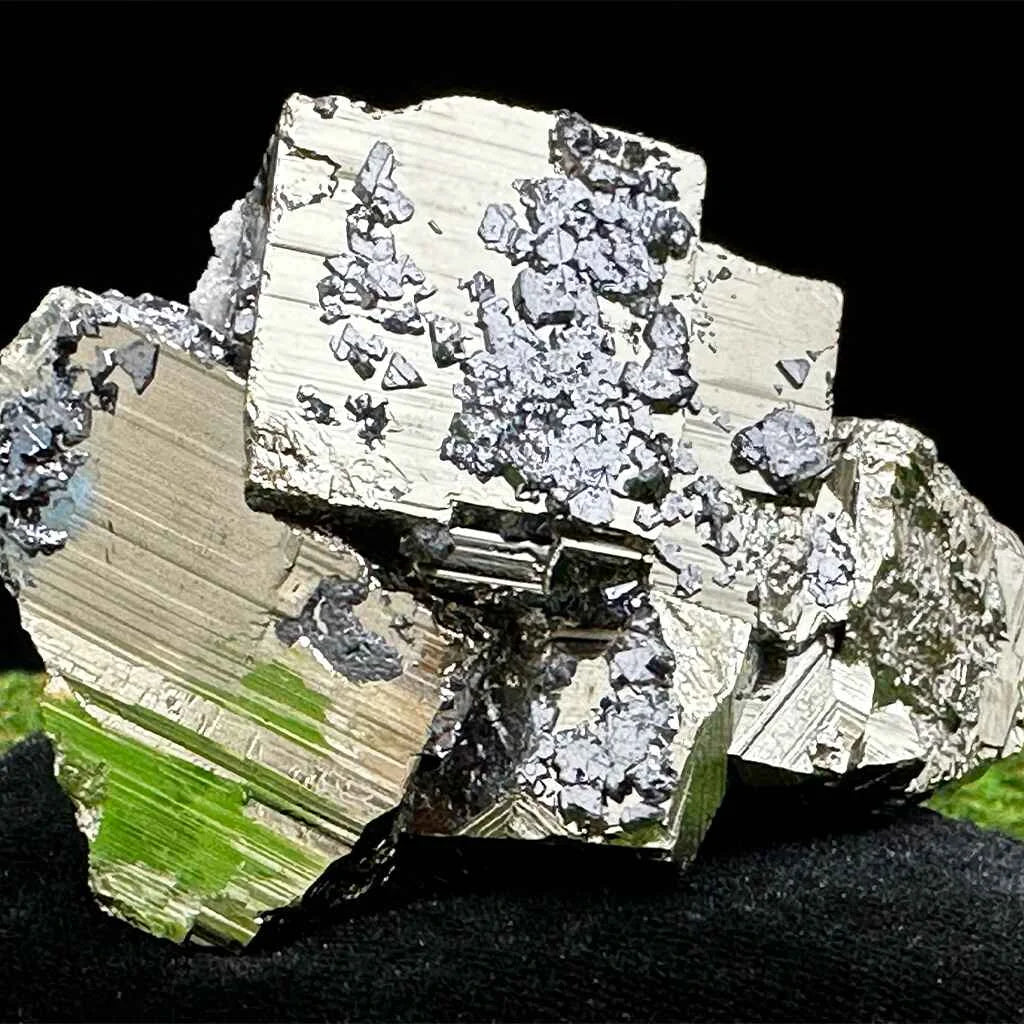 3" Small Pyrite Cubes A