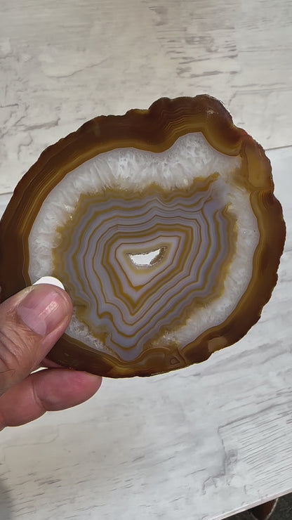 Sliced Agate from Brazil -G