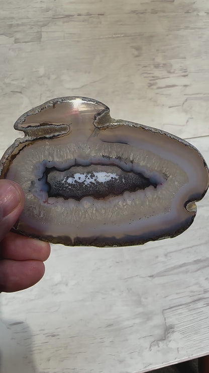 Sliced Agate from Brazil -U