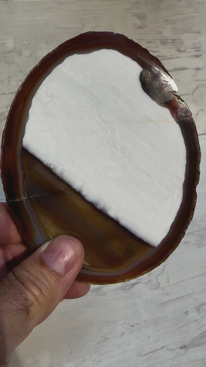 Sliced Agate from Brazil -W