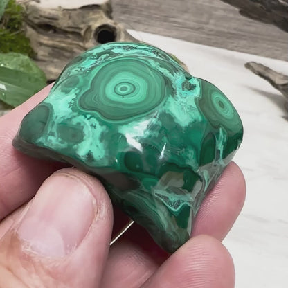 2" Malachite Polished F