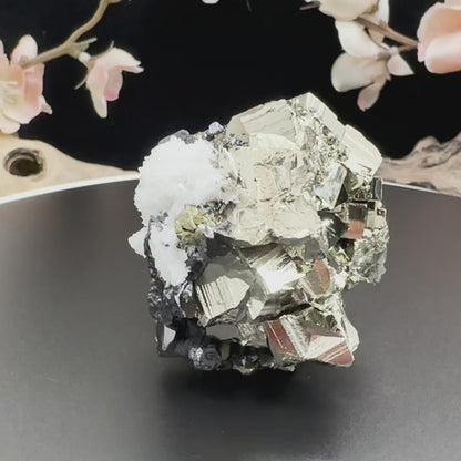 2" Small Pyrite Cubes D